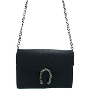 GUCCI Dionysus Leather Chain Bag Wallet